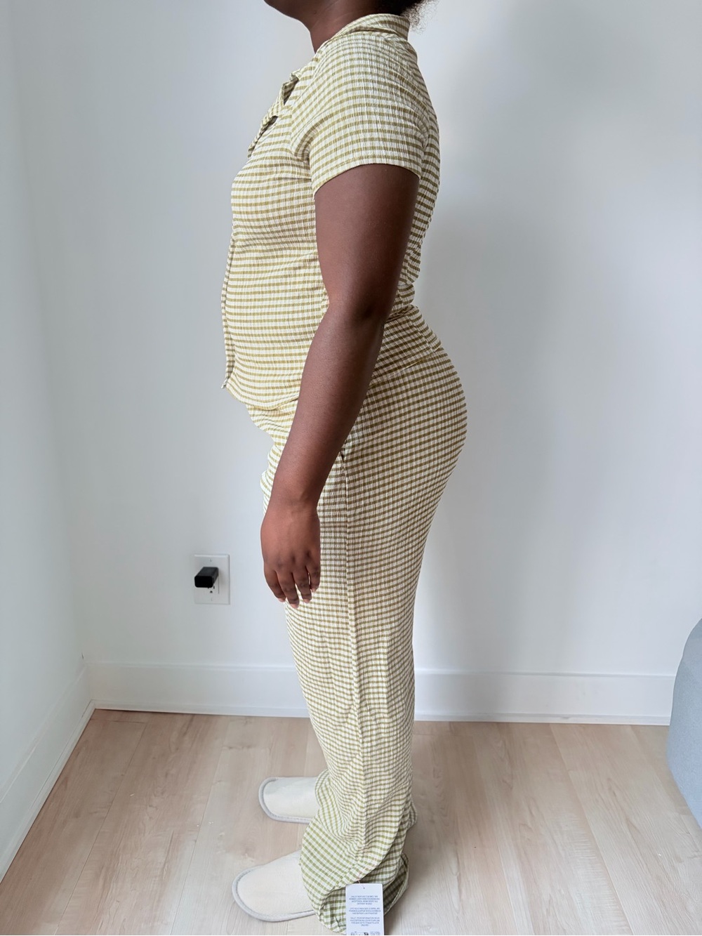 Green Gingham Matching Set - Picture 5 of 6